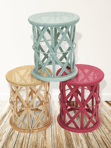 Rattan Stool /Side Table