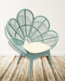 Maya Flower Chair in Seafoam