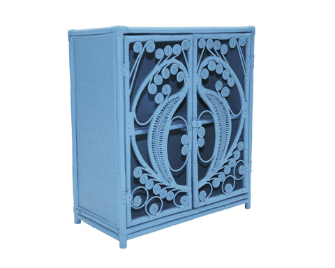Peacock Cabinet in Azure Blue
