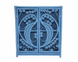 Peacock Cabinet in Azure Blue